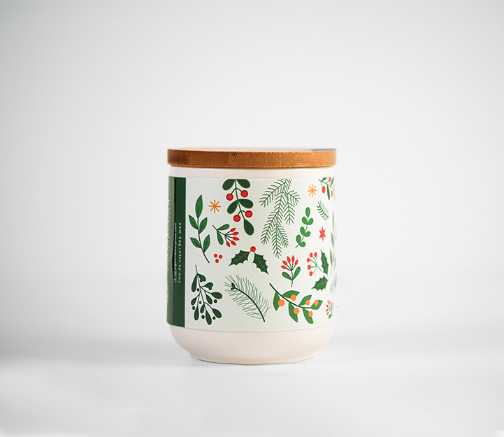 Bougie cire de soya - Sapin Baumier – Image 2