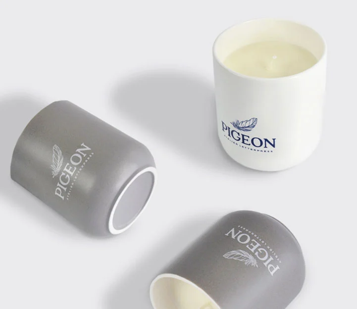 bougie pigeon atelier letterpress fragrance surprise