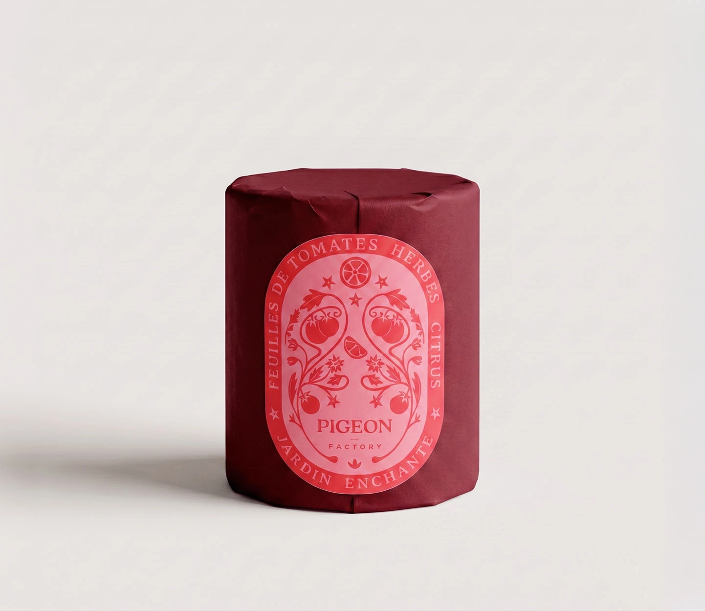 Bougie cire de soya - Jardin enchanté feuilles de tomates – Image 3